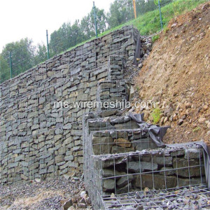 Gabion Box dikimpal Galvanized Hot Dipped